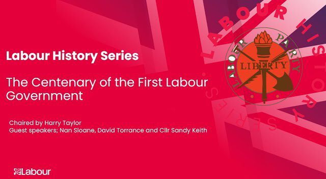 The Centenary of the First Labour Government
