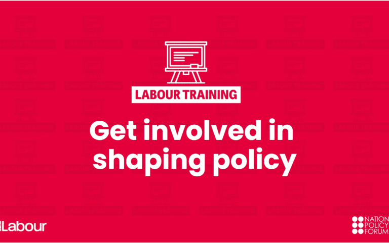 Get involved in shaping policy
