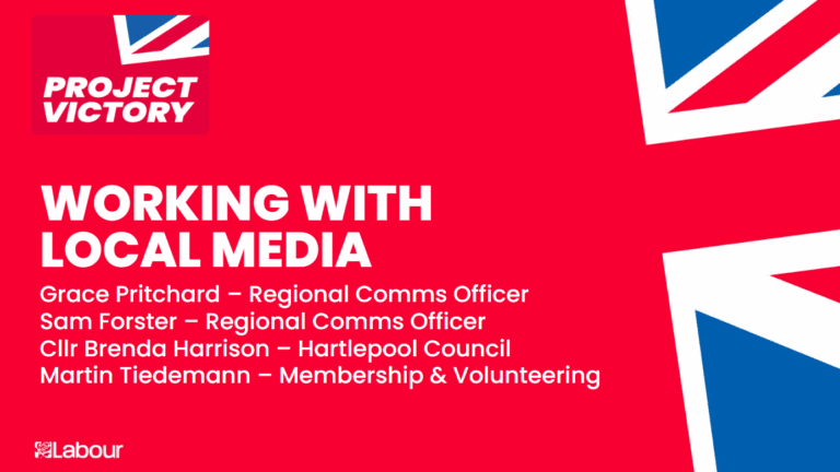 Project Victory: Working with the media