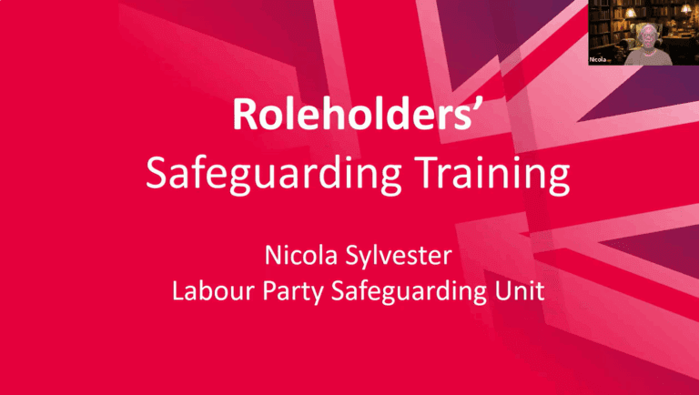 Safeguarding training