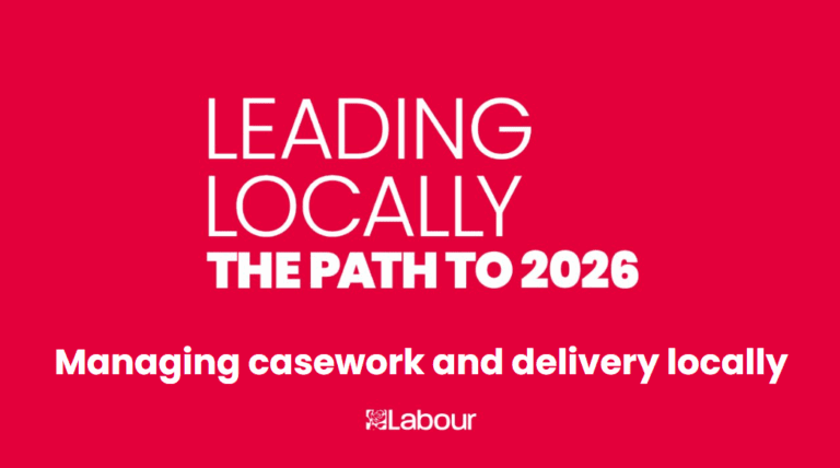 Leading Locally: The Path to 2026 – Managing casework and delivery locally