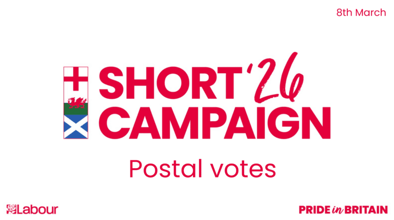 Short Campaign 26 – Postal votes (08/03)