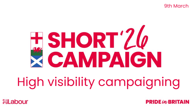 Short Campaign 26 – High visibility campaigning