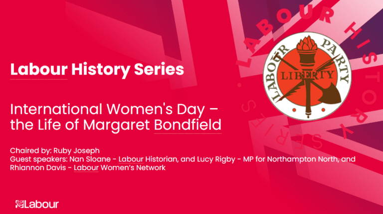 Labour History Series | International Women’s Day – the Life of Margaret Bondfield