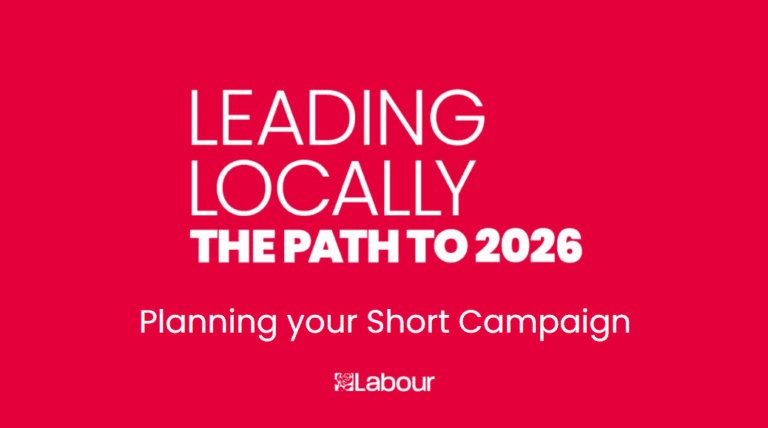 Leading Locally: The Path to 2026 –  Planning your Short Campaign