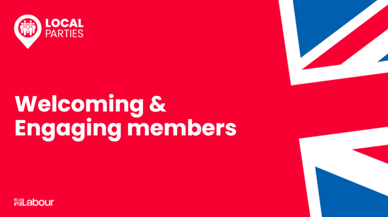Welcoming and engaging members